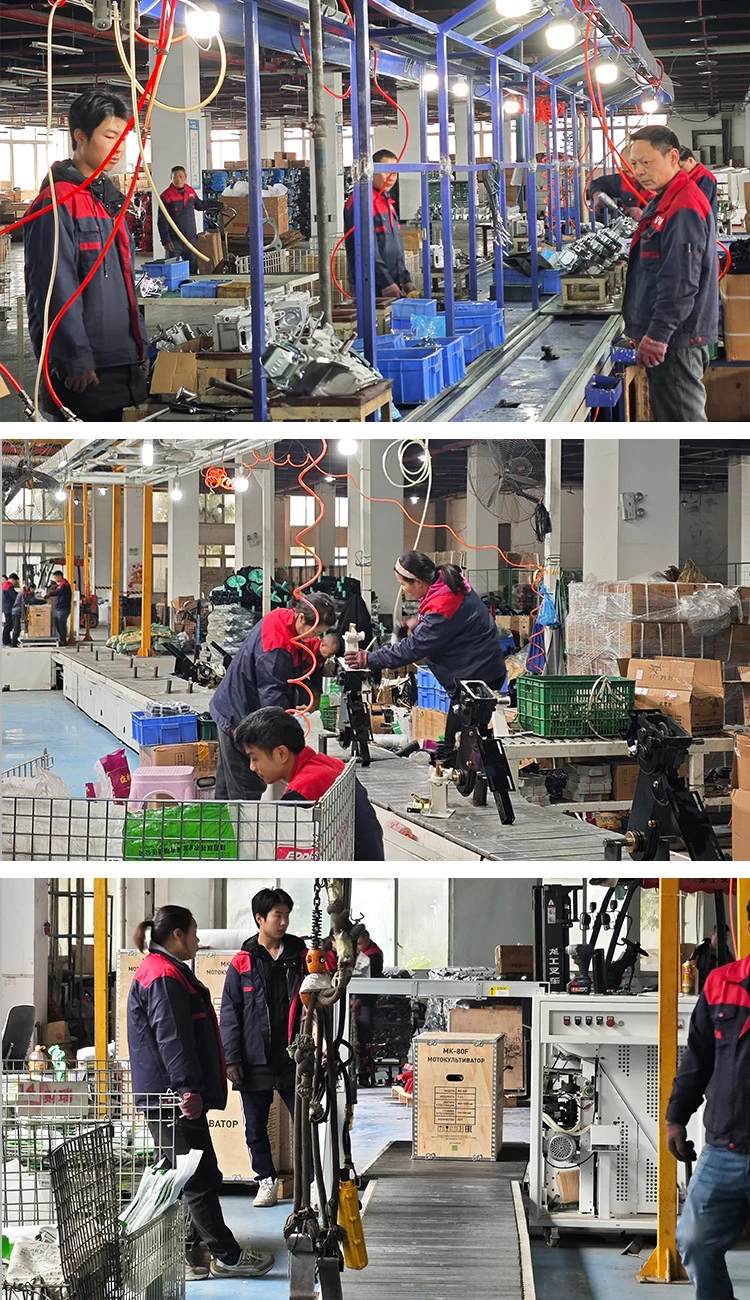 84HP power tiller workshop