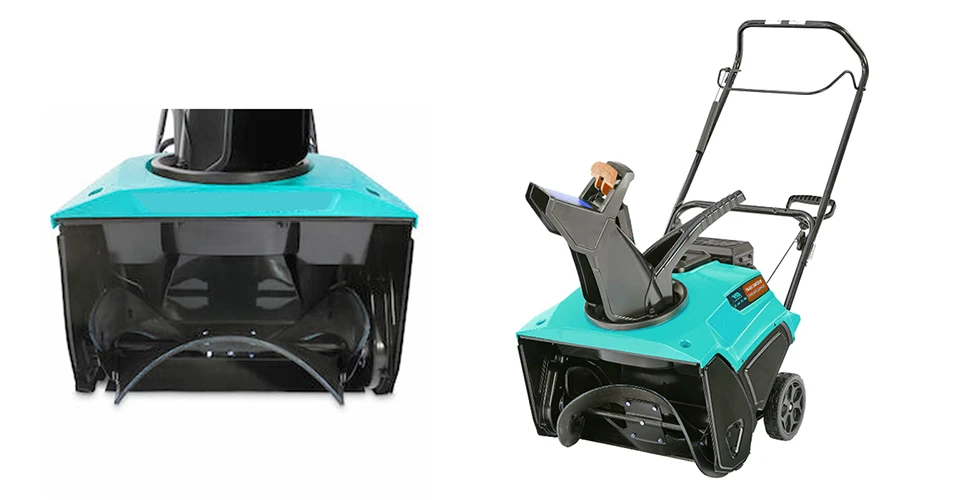 21 in single stage gas snow blower for outdoor use