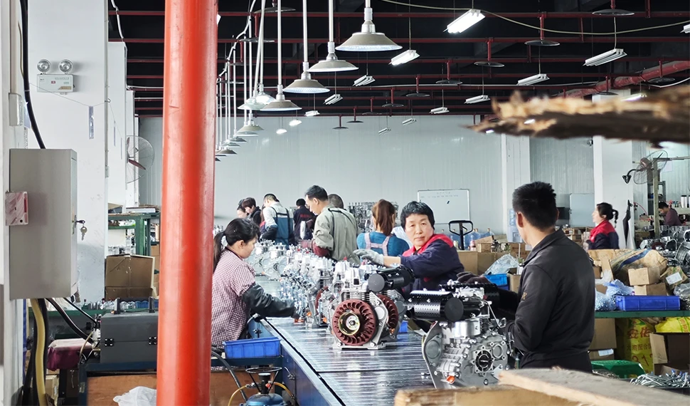 factory produce diesel home standby generator workshop factory produce diesel home standby generator workshop