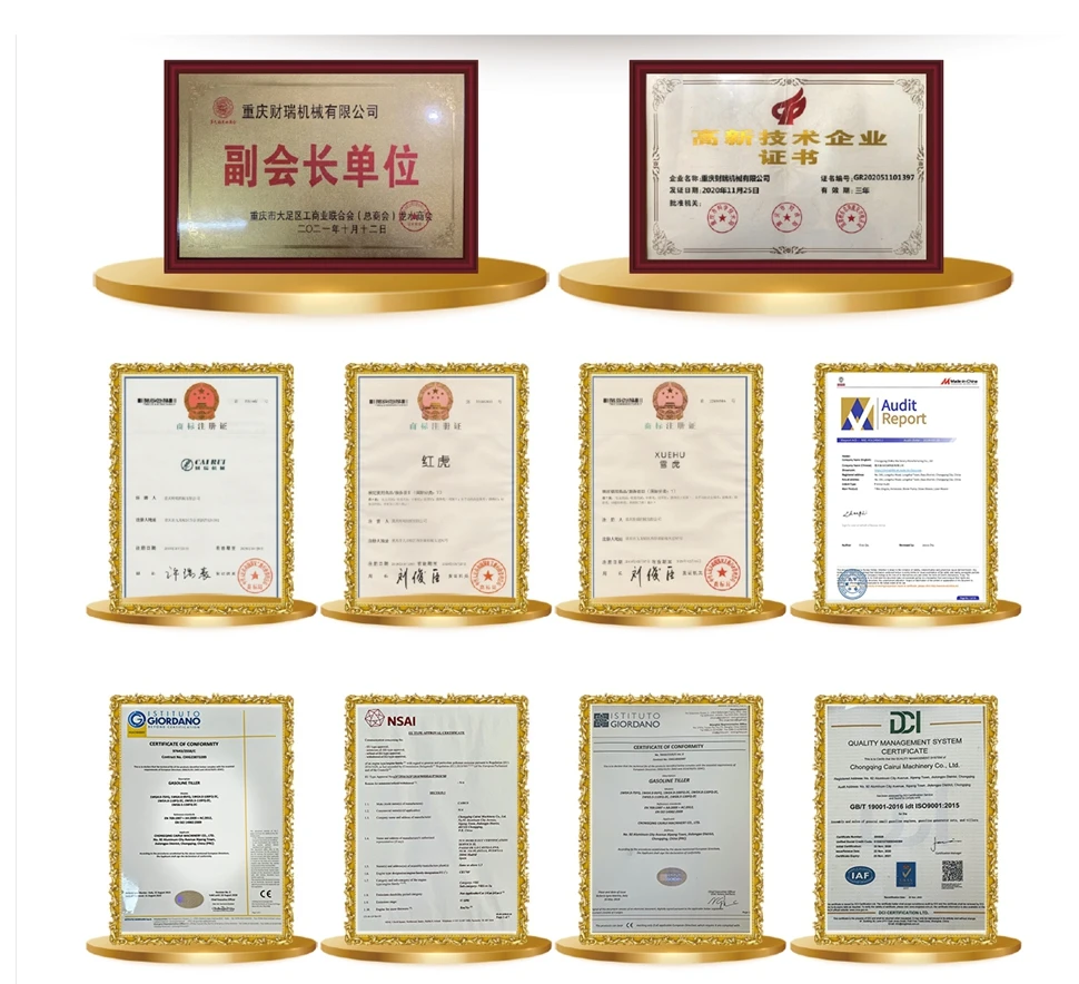 certification of 5kva portable gas generator