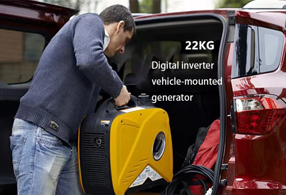 digital inverter cehicle mounted generator