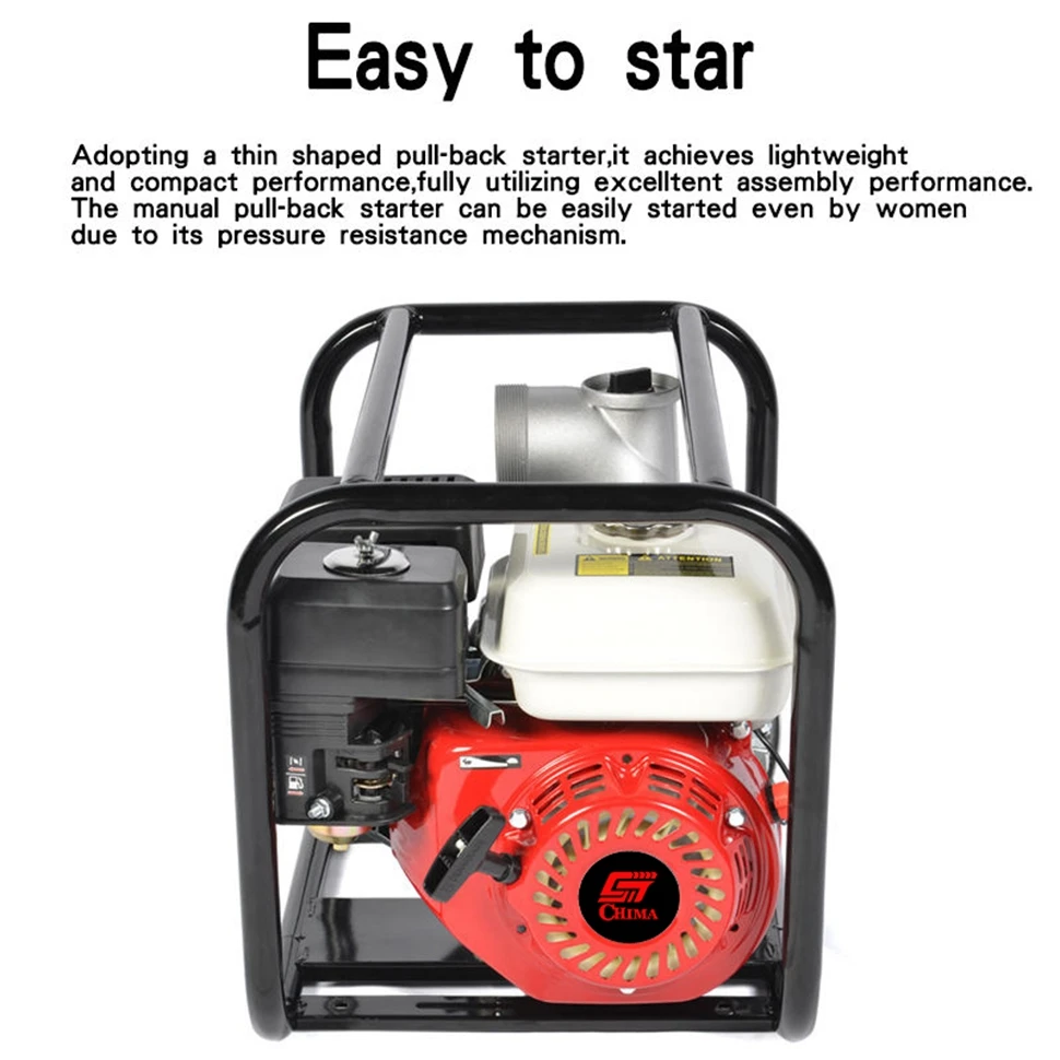 Gasoline water pump detailed description 2 Gasoline water pump detailed description 2